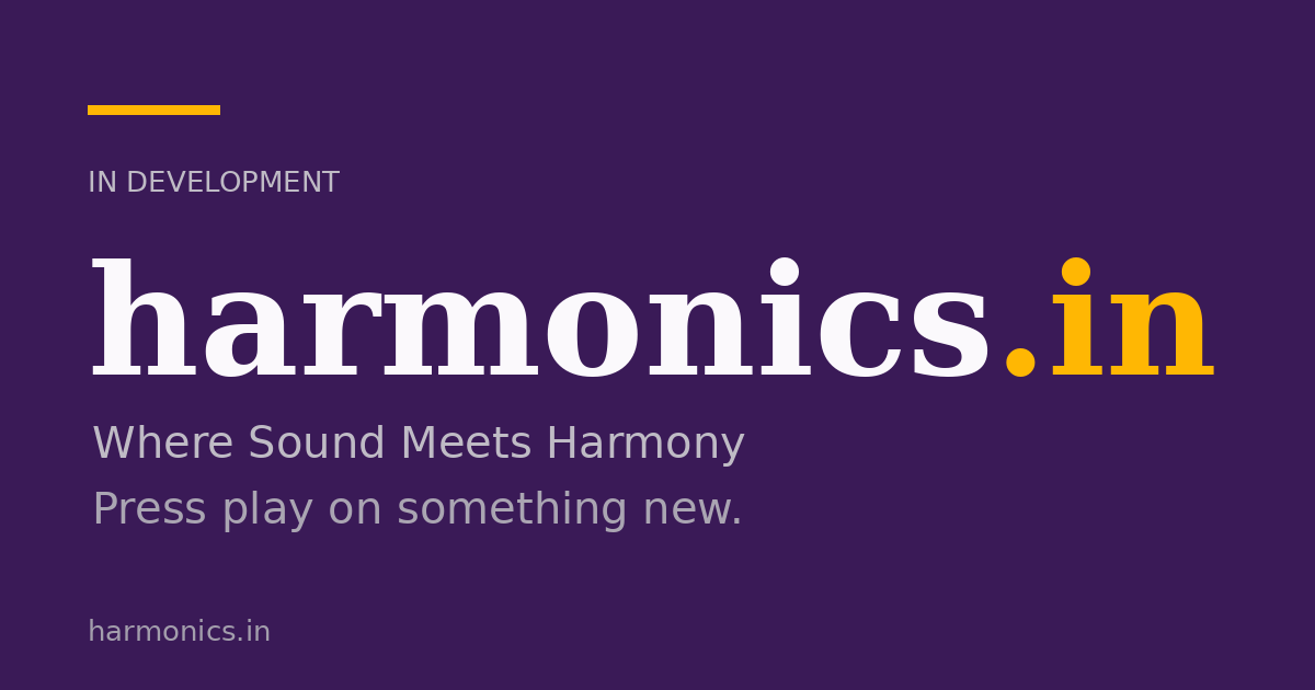 Link preview image for harmonics.in